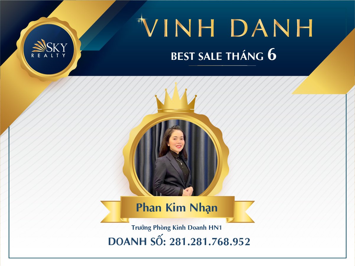 Thành tích cực "khủng" của chị Phan Kim Nhạn - Trưởng Phòng Kinh Doanh HN1