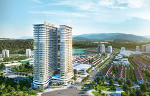 Phối cảnh tổng thể căn hộ Citadines Marina Halong